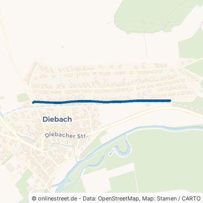 Stadtweg Hammelburg Diebach 