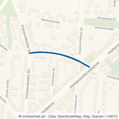 Elgersburger Straße 14193 Berlin Schmargendorf Bezirk Charlottenburg-Wilmersdorf