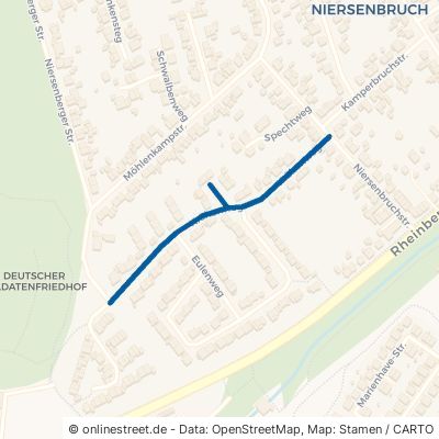 Krähenweg Kamp-Lintfort Niersenbruch 