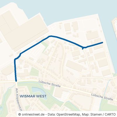 Werftstraße Wismar Wismar-West 