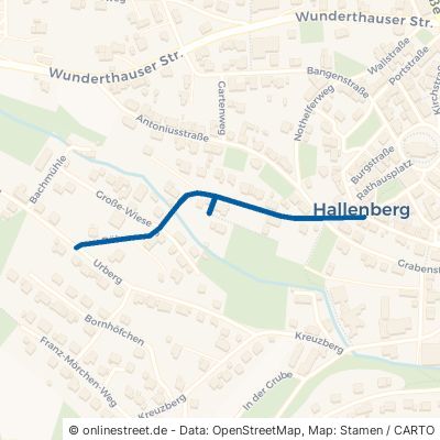 Röhrenweg Hallenberg 