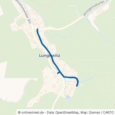 Spitzbergstraße Kreischa Lungkwitz 
