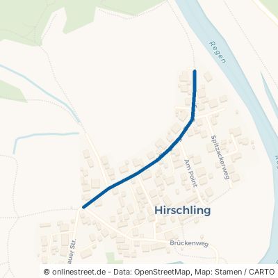 Burgweg Regenstauf Hirschling 