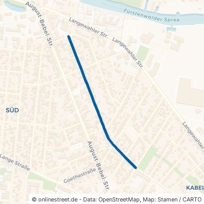 Neue Straße Fürstenwalde 