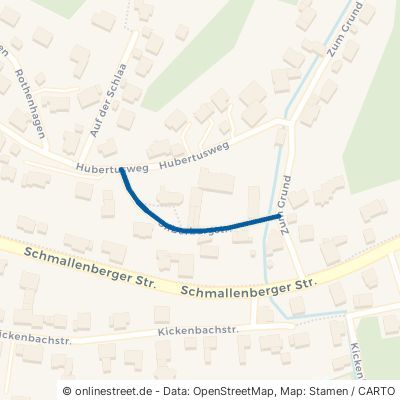 Silberbergstraße 57368 Lennestadt Kickenbach Langenei