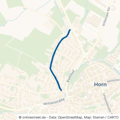 Bornsberg Horn-Bad Meinberg Horn 