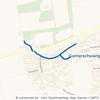 Alte Bundesstraße Ehingen Gamerschwang 