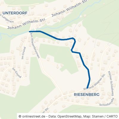 Am Riesenberg Wilhelmsfeld Unterdorf 