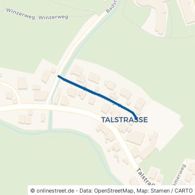 Ernst-Rossmy-Straße Glottertal 