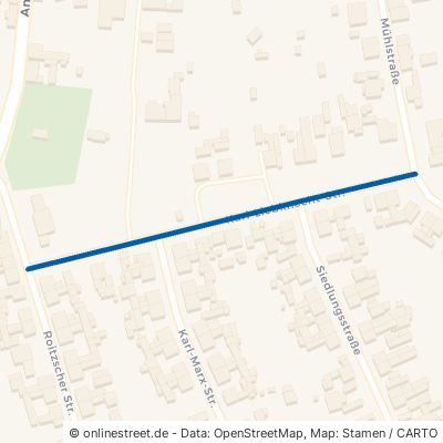 Karl-Liebknecht-Straße Sandersdorf-Brehna Ramsin 