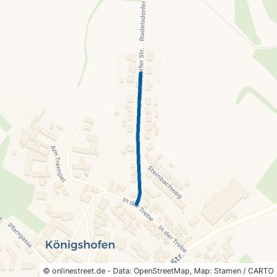 Rudelsdorfer Straße Heideland Königshofen 