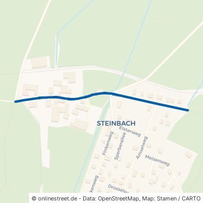 Steinbacher Straße Hilders Steinbach 
