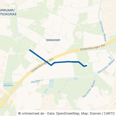 Groß Emshoop Delmenhorst Iprump/Varrelgraben 