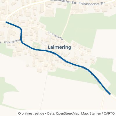 Riedener Straße Dasing Laimering 