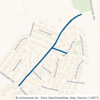 Garchinger Straße Engelsberg Eiting 