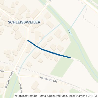 Schubertweg Sulzbach an der Murr Schleißweiler 