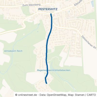 Freitaler Straße Freital Pesterwitz 