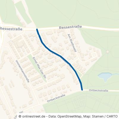 Augustin-Wibbelt-Straße Gelsenkirchen Buer 