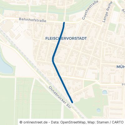 Gützkower Straße Greifswald Fleischervorstadt 