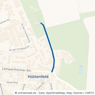 Lorscher Straße Lampertheim Hüttenfeld 