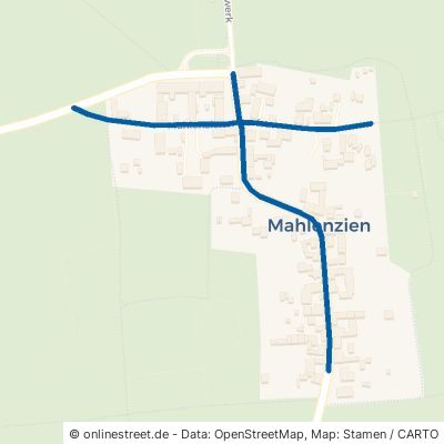 Mahlenziener Dorfstraße Brandenburg an der Havel Mahlenzien 