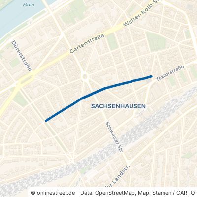 Schwanthalerstraße Frankfurt am Main Sachsenhausen 