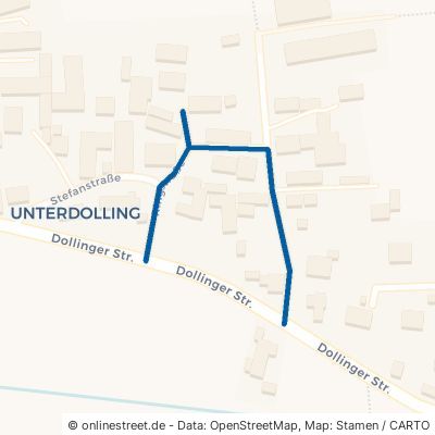 Ringstraße Oberdolling Unterdolling 