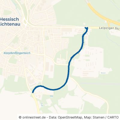 Spangenberger Straße Hessisch Lichtenau 