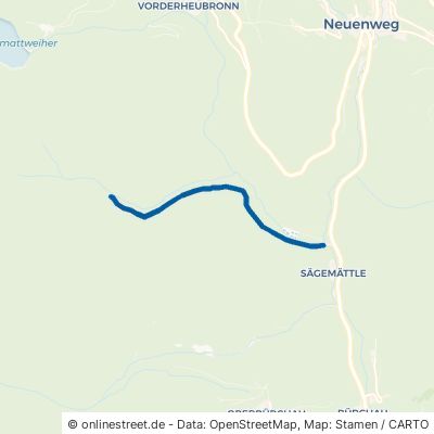 Eschhaldenweg Kleines Wiesental Neuenweg 