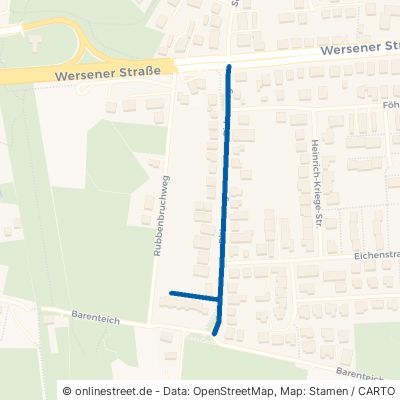 Birkenweg Osnabrück Eversburg 