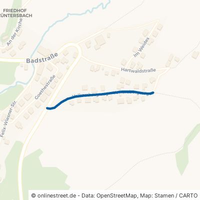 Volkersbergweg Sinntal Züntersbach 