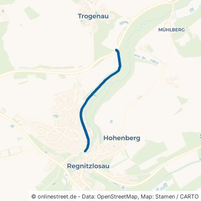 Nentschauer Straße Regnitzlosau Niedernberg 