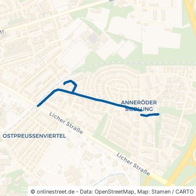 Anneröder Weg Gießen 