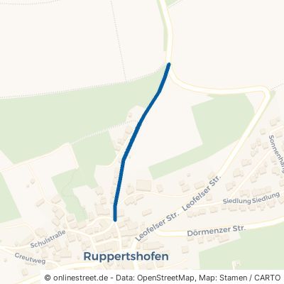 Alte Straße Ilshofen Ruppertshofen 