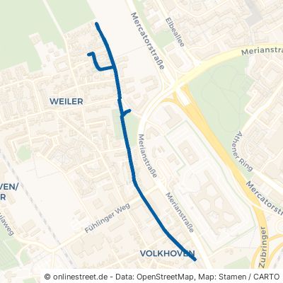 Damiansweg Köln Volkhoven/Weiler 