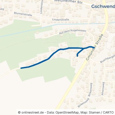 Friedhofstraße Gschwend 