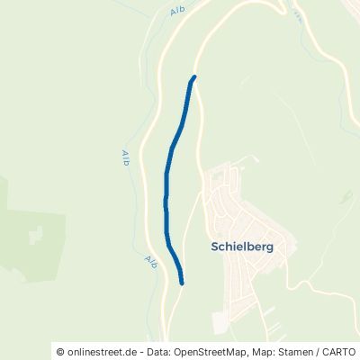 Heidenbergweg Marxzell Schielberg 