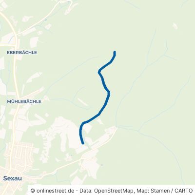 Langeckweg Sexau Mühlebächle 