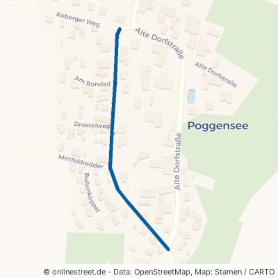 Gartenweg Poggensee 