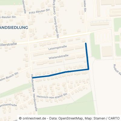 Hölderlinstraße Greifswald Fettenvorstadt 