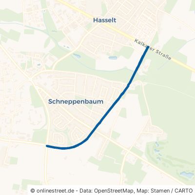 Johann-van-Aken-Ring Bedburg-Hau Schneppenbaum Hasselt