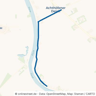 Achthöfener Deich Osten Altendorf 