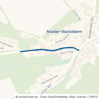 Ober-Warolder Straße Twistetal Nieder-Waroldern 