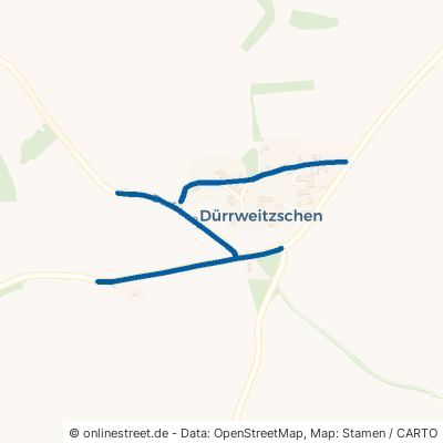 Dorfstraße Zschaitz-Ottewig Dürrweitzschen 