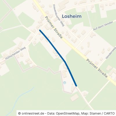 Hergersberger Weg Hellenthal Losheim 