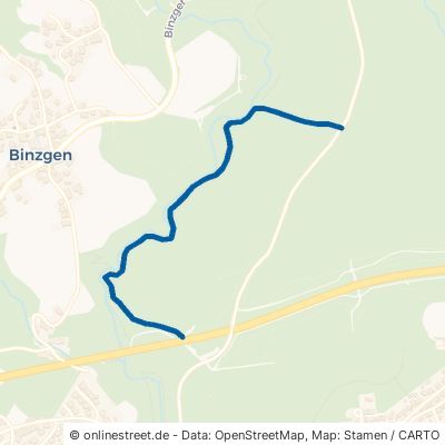 Andelsbachweg Laufenburg 