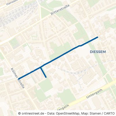 Fütingsweg Krefeld Dießem/Lehmheide 