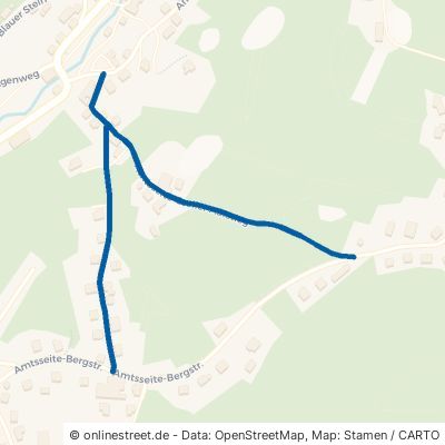 Amtsseite-Steiler Aufstieg Marienberg Pobershau 