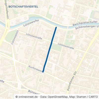 Genthiner Straße 10785 Berlin Tiergarten Mitte