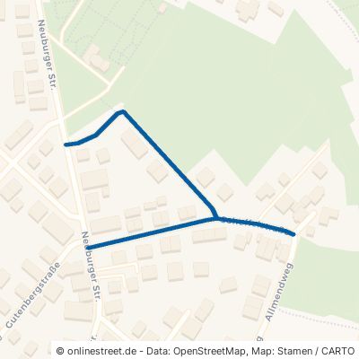 Scheffelstraße Rheinstetten Neuburgweier 